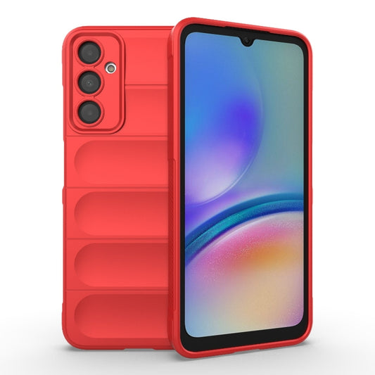 For Samsung Galaxy A05s 4G Magic Shield TPU + Flannel Phone Case(Red) by buy2fix