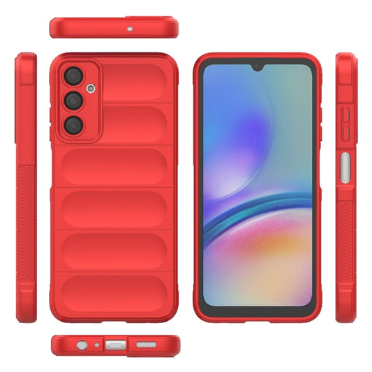 For Samsung Galaxy A05s 4G Magic Shield TPU + Flannel Phone Case(Red) by buy2fix
