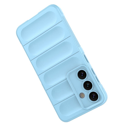 For Samsung Galaxy S24 5G Magic Shield TPU + Flannel Phone Case(Dark Grey) - Galaxy S24 5G Cases by buy2fix | Online Shopping UK | buy2fix