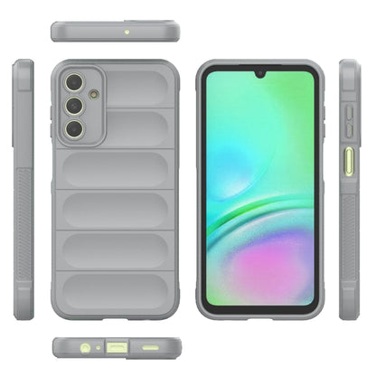 For Samsung Galaxy A15 5G Magic Shield TPU + Flannel Phone Case(Grey) by buy2fix