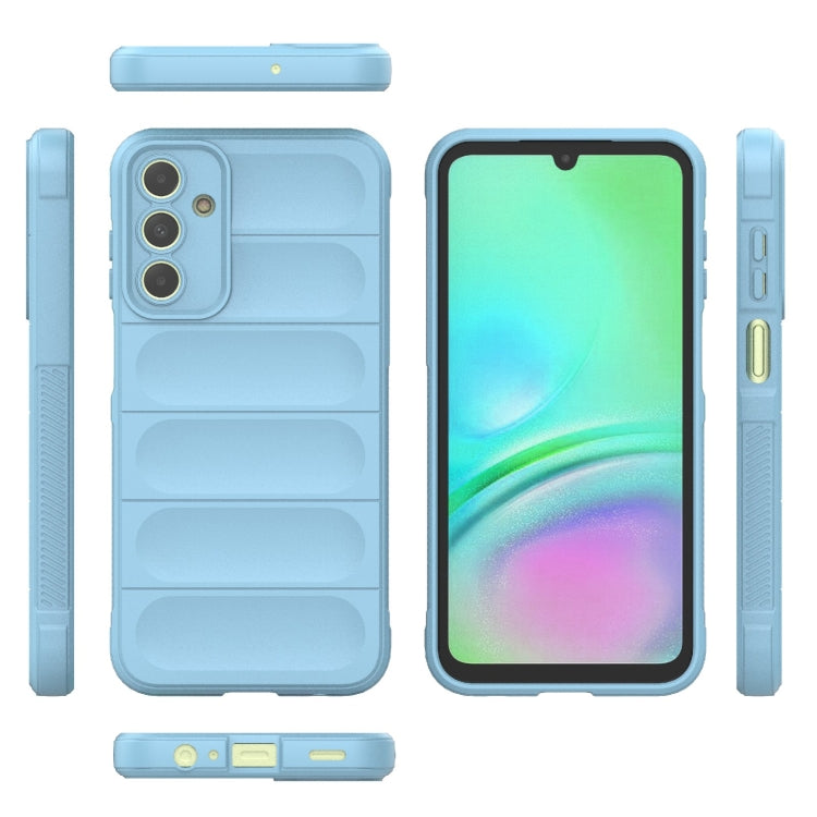 For Samsung Galaxy A15 5G Magic Shield TPU + Flannel Phone Case(Light Blue) by buy2fix