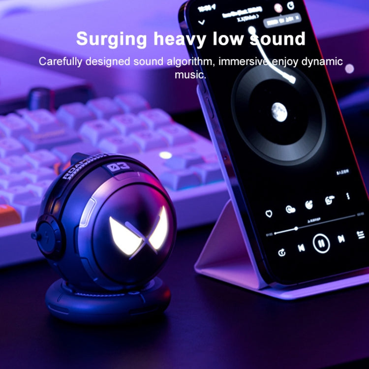 Astronaut Outdoor Wireless Bluetooth Desktop Subwoofer Speaker(White) - Desktop Speaker by buy2fix | Online Shopping UK | buy2fix