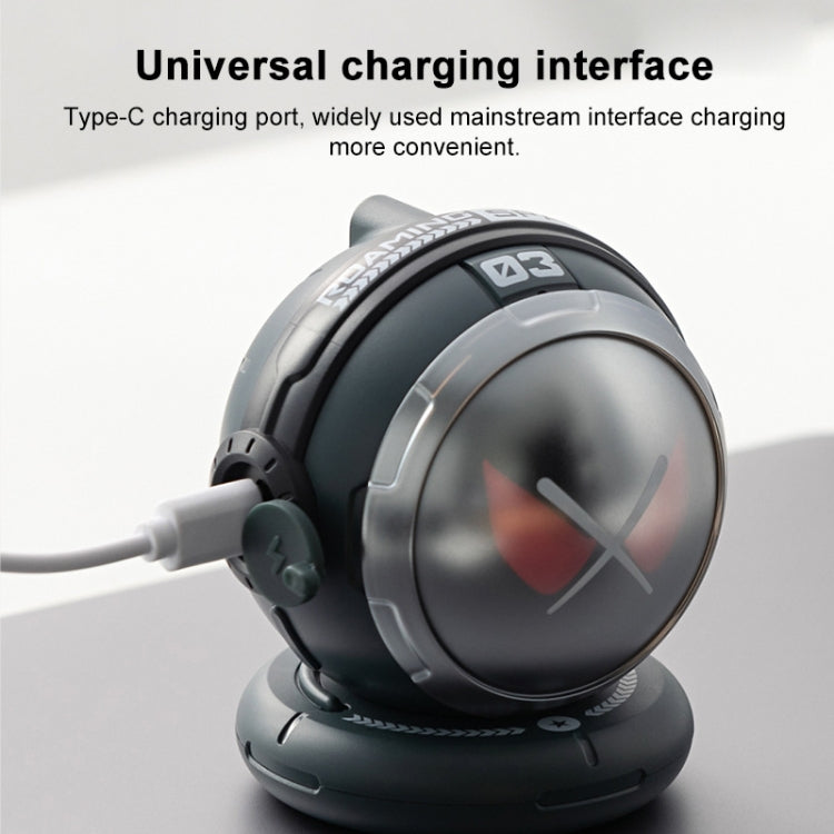 Astronaut Outdoor Wireless Bluetooth Desktop Subwoofer Speaker(Black) - Desktop Speaker by buy2fix | Online Shopping UK | buy2fix