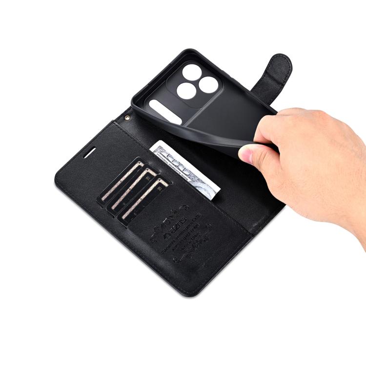 For iPhone 17 Pro Max AZNS Sheepskin Texture Flip Leather Phone Case(Black) - iPhone 17 Pro Max Cases by AZNS | Online Shopping UK | buy2fix