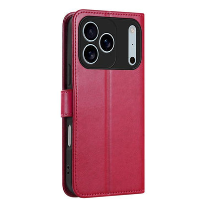 For iPhone 17 Pro AZNS Sheepskin Texture Flip Leather Phone Case(Red) - iPhone 17 Pro Cases by AZNS | Online Shopping UK | buy2fix