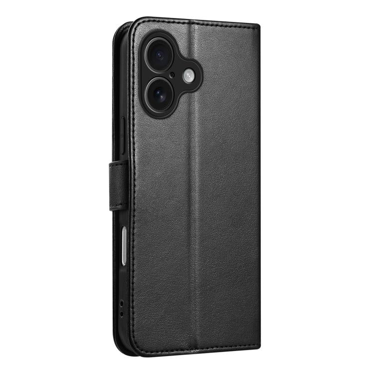 For iPhone 17 AZNS Sheepskin Texture Flip Leather Phone Case(Black) - iPhone 17 Cases by AZNS | Online Shopping UK | buy2fix