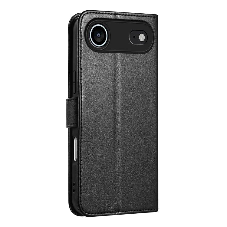 For iPhone 17 Air AZNS Sheepskin Texture Flip Leather Phone Case(Black) - iPhone 17 Air Cases by AZNS | Online Shopping UK | buy2fix