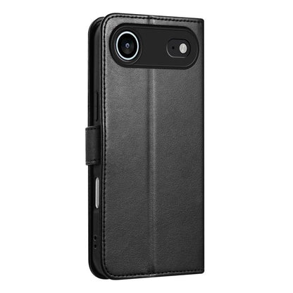 For iPhone 17 Air AZNS Sheepskin Texture Flip Leather Phone Case(Black) - iPhone 17 Air Cases by AZNS | Online Shopping UK | buy2fix