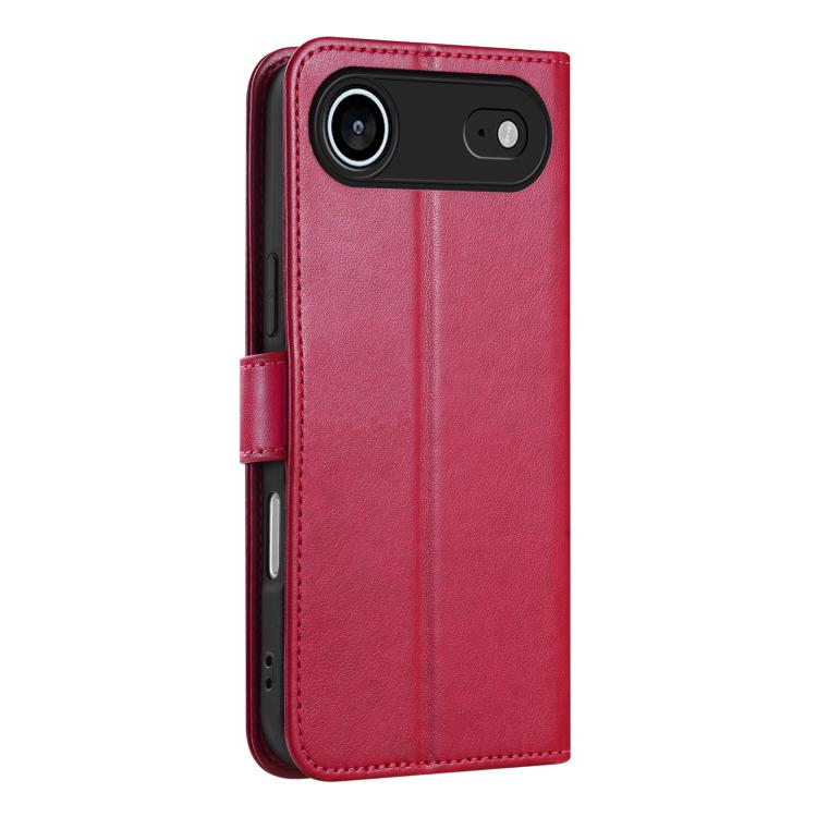 For iPhone Air AZNS Sheepskin Texture Flip Leather Phone Case(Red) - iPhone Air Cases by AZNS | Online Shopping UK | buy2fix