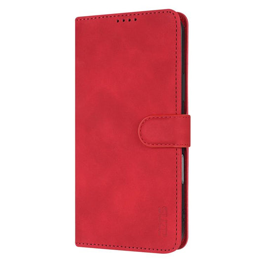For iPhone Air AZNS Skin Feel Calf Texture Flip Leather Phone Case(Red) - iPhone Air Cases by AZNS | Online Shopping UK | buy2fix