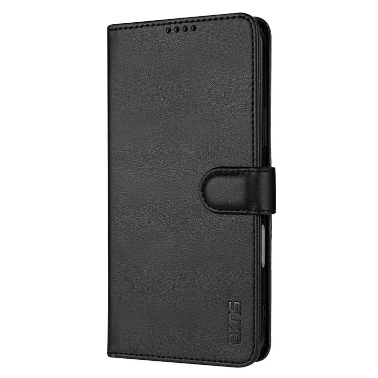 For iPhone Air AZNS Skin Feel Calf Texture Flip Leather Phone Case(Black) - iPhone Air Cases by AZNS | Online Shopping UK | buy2fix