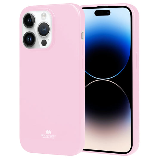 For iPhone 15 Pro Max GOOSPERY PEARL JELLY Shockproof TPU Phone Case(Pink) - iPhone 15 Pro Max Cases by GOOSPERY | Online Shopping UK | buy2fix