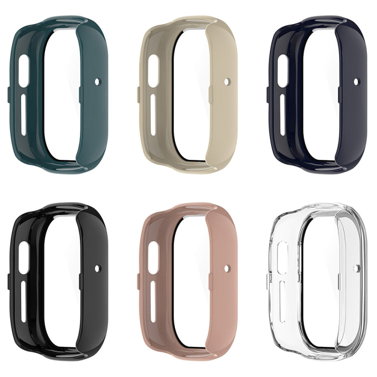 For Honor Watch 4 PC + 9H Tempered Glass Integrated Watch Case(Pink) by buy2fix