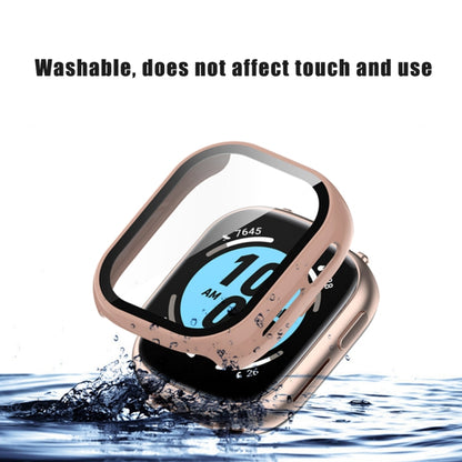 For Honor Watch 4 PC + 9H Tempered Glass Integrated Watch Case(Ink Blue) by buy2fix