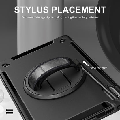 For Lenovo Tab P11 2nd Gen Multifunctional Three Proof Holder Tablet Case(Black) - Lenovo by buy2fix | Online Shopping UK | buy2fix