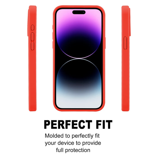 For iPhone 15 Pro Max GOOSPERY SILICONE Silky Soft TPU Phone Case(Red) by GOOSPERY