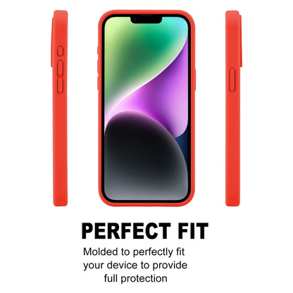 For iPhone 15 Plus GOOSPERY SILICONE Silky Soft TPU Phone Case(Red) - iPhone 15 Plus Cases by GOOSPERY | Online Shopping UK | buy2fix