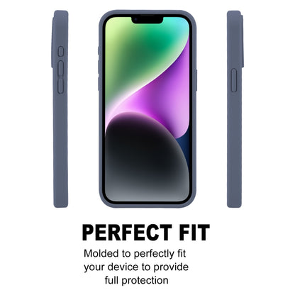 For iPhone 15 GOOSPERY SILICONE Silky Soft TPU Phone Case(Blue) - iPhone 15 Cases by GOOSPERY | Online Shopping UK | buy2fix