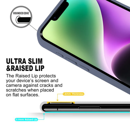 For iPhone 15 GOOSPERY SILICONE Silky Soft TPU Phone Case(Blue) - iPhone 15 Cases by GOOSPERY | Online Shopping UK | buy2fix