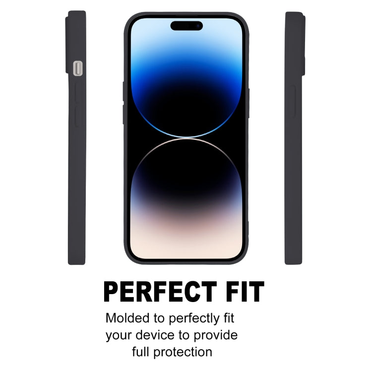 For iPhone 15 Pro GOOSPERY SOFT FEELING Liquid TPU Soft Phone Case(Black) - iPhone 15 Pro Cases by GOOSPERY | Online Shopping UK | buy2fix