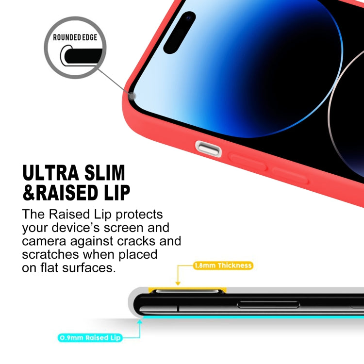 For iPhone 15 Pro GOOSPERY SOFT FEELING Liquid TPU Soft Phone Case(Red) - iPhone 15 Pro Cases by GOOSPERY | Online Shopping UK | buy2fix