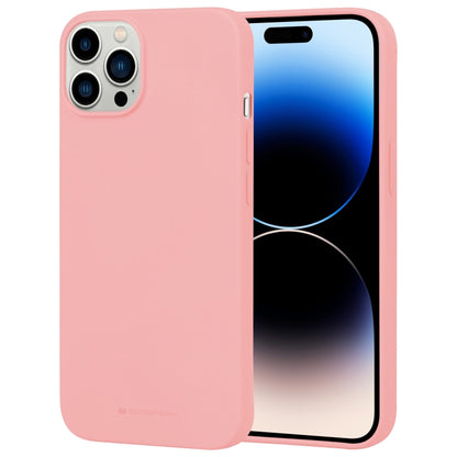 For iPhone 15 Pro GOOSPERY SOFT FEELING Liquid TPU Soft Phone Case(Pink) - iPhone 15 Pro Cases by GOOSPERY | Online Shopping UK | buy2fix