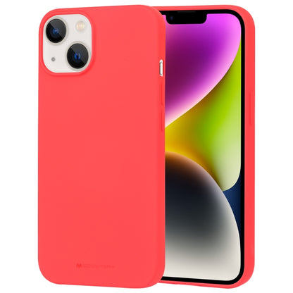 For iPhone 15 Plus GOOSPERY SOFT FEELING Liquid TPU Soft Phone Case(Red) - iPhone 15 Plus Cases by GOOSPERY | Online Shopping UK | buy2fix