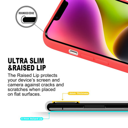 For iPhone 15 Plus GOOSPERY SOFT FEELING Liquid TPU Soft Phone Case(Red) - iPhone 15 Plus Cases by GOOSPERY | Online Shopping UK | buy2fix