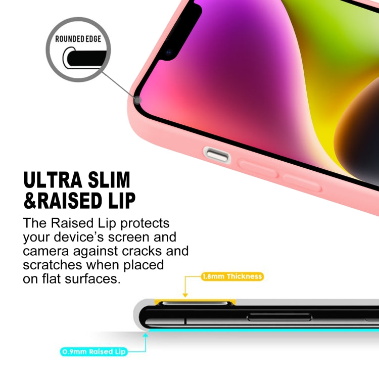 For iPhone 15 GOOSPERY SOFT FEELING Liquid TPU Soft Phone Case(Pink) - iPhone 15 Cases by GOOSPERY | Online Shopping UK | buy2fix