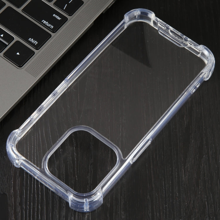 For iPhone 15 Pro MERCURY GOOSPERY SUPER Four-Corner Shockproof TPU Phone Case(Transparent) - iPhone 15 Pro Cases by GOOSPERY | Online Shopping UK | buy2fix