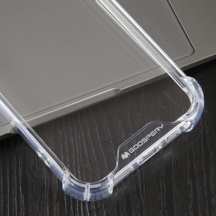 For iPhone 15 MERCURY GOOSPERY SUPER Four-Corner Shockproof TPU Phone Case(Transparent) - iPhone 15 Cases by GOOSPERY | Online Shopping UK | buy2fix