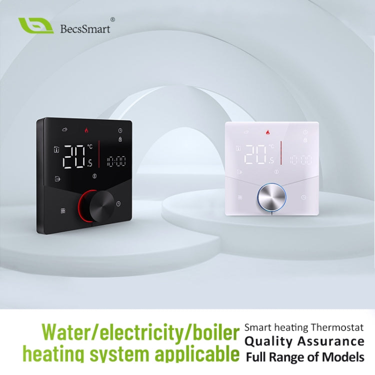 BHT-009GALW Water Heating WiFi Smart Home LED Thermostat(Black) by buy2fix
