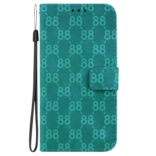 For OnePlus 11 Double 8-shaped Embossed Leather Phone Case(Green) by buy2fix