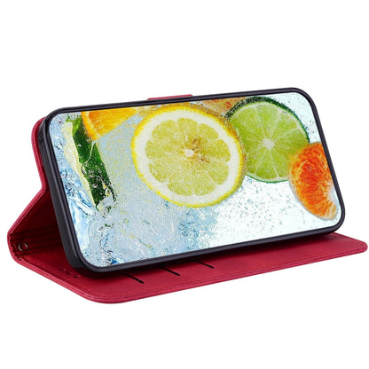 For OnePlus 11 Double 8-shaped Embossed Leather Phone Case(Red) by buy2fix