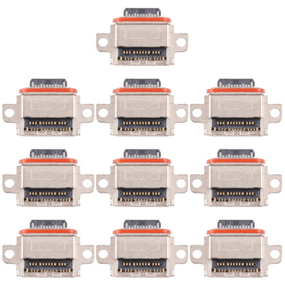 For Samsung Galaxy Z Flip4 SM-F721B 10 PCS Charging Port Connector - Tail Connector by buy2fix | Online Shopping UK | buy2fix