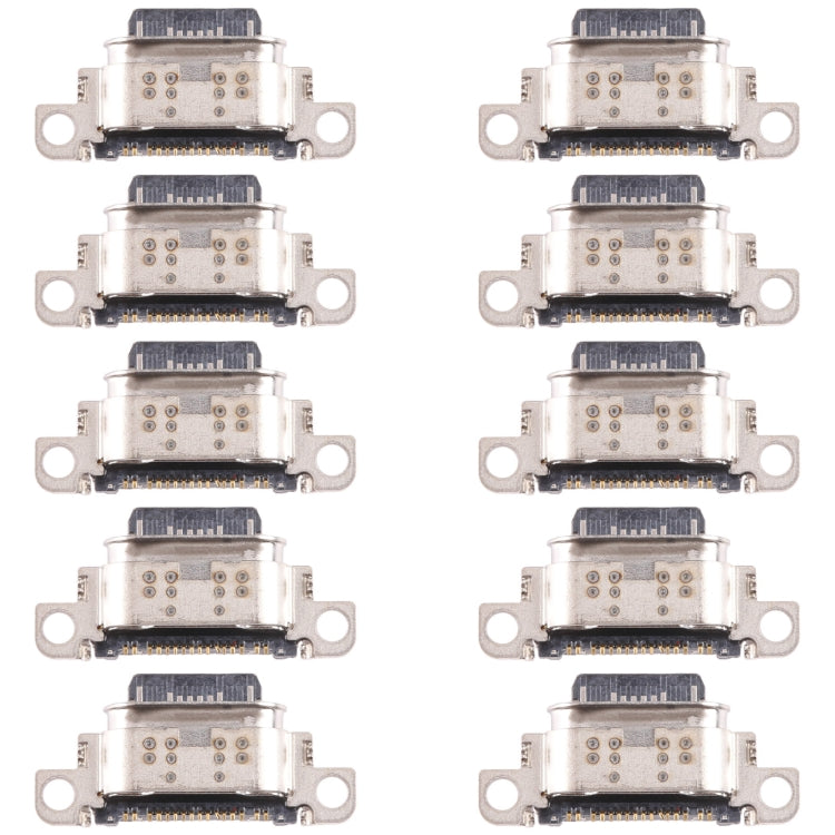 For Samsung Galaxy A54 5G SM-A546B 10 PCS Charging Port Connector - Tail Connector by buy2fix | Online Shopping UK | buy2fix