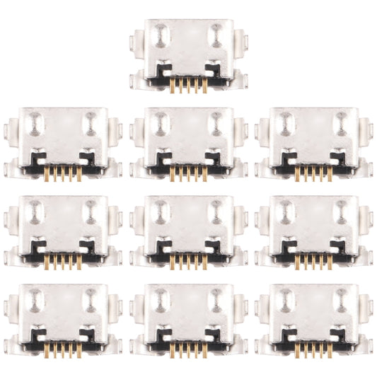 For Samsung Galaxy A03 Core SM-A032F 10 PCS Charging Port Connector - Tail Connector by buy2fix | Online Shopping UK | buy2fix