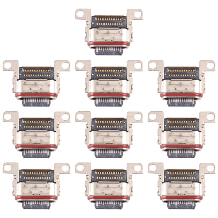 For Samsung Galaxy S22+ 5G SM-S906B 10 PCS Charging Port Connector -  by buy2fix | Online Shopping UK | buy2fix