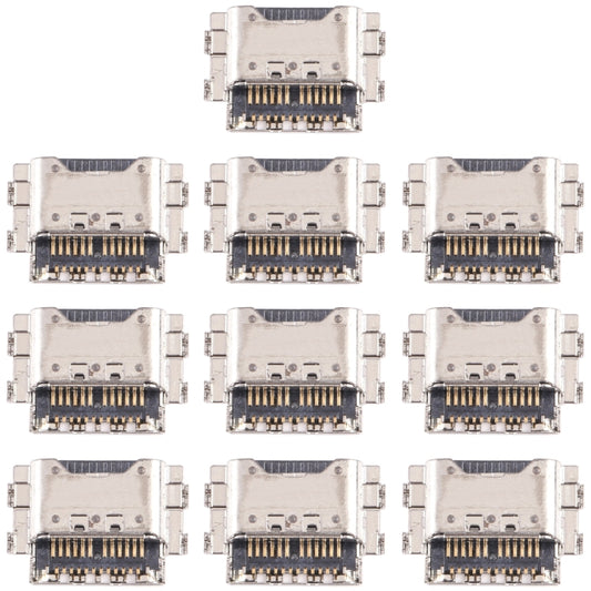 For Samsung Galaxy Tab S6 Lite SM-P610 10 PCS Charging Port Connector - Tail Connector by buy2fix | Online Shopping UK | buy2fix