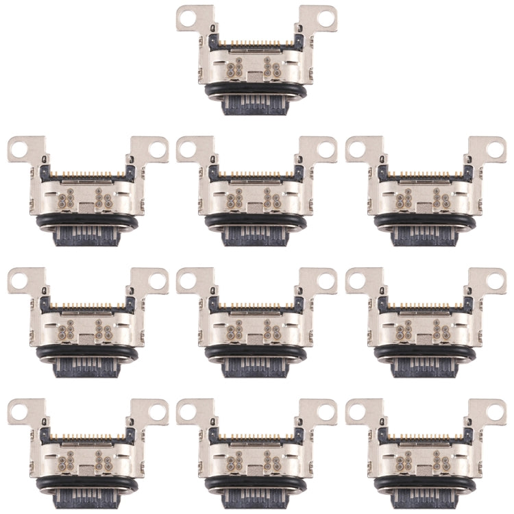 For Samsung Galaxy A73 5G SM-A736B 10 PCS Charging Port Connector - Tail Connector by buy2fix | Online Shopping UK | buy2fix