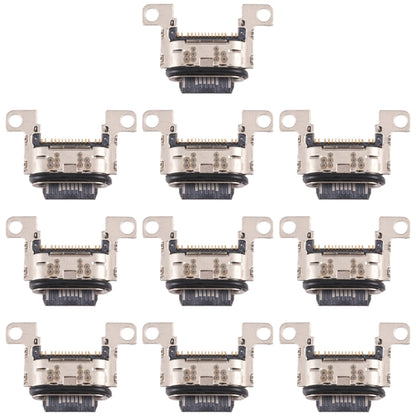 For Samsung Galaxy A73 5G SM-A736B 10 PCS Charging Port Connector - Tail Connector by buy2fix | Online Shopping UK | buy2fix