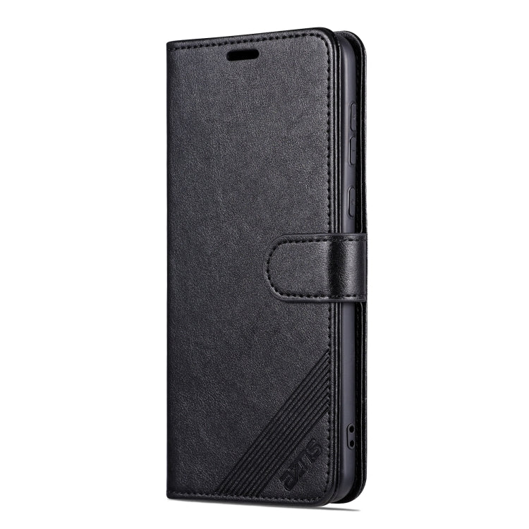 For Huawei Mate 60 Pro AZNS Sheepskin Texture Flip Leather Phone Case(Black) - Huawei Cases by AZNS | Online Shopping UK | buy2fix