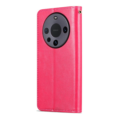 For Huawei Mate 60 Pro AZNS Sheepskin Texture Flip Leather Phone Case(Red) - Huawei Cases by AZNS | Online Shopping UK | buy2fix