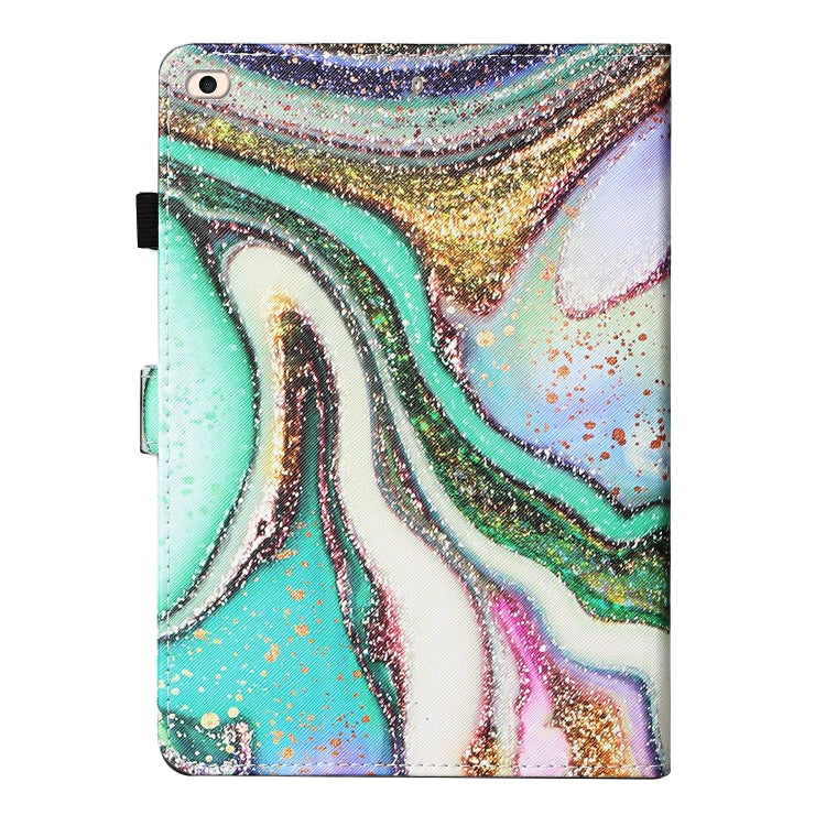 For iPad Air 2 Colored Drawing Stitching Horizontal Flip Leather Case with Holder & Card Slots & Sleep / Wake-up Function & Anti-skid strip(Colored Sand) - More iPad Cases by buy2fix | Online Shopping UK | buy2fix