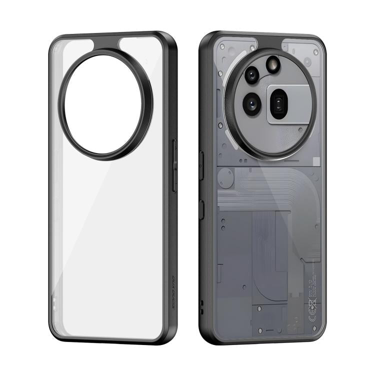 For Nothing Phone 3a Pro DUX DUCIS Aimo Series TPU + PC Frosted Feel Phone Case(Black) - Nothing Cases by DUX DUCIS | Online Shopping UK | buy2fix