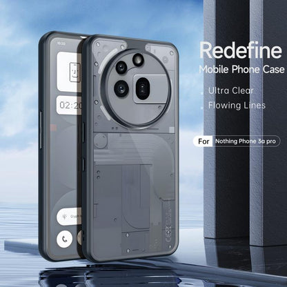 For Nothing Phone 3a Pro DUX DUCIS Aimo Series TPU + PC Frosted Feel Phone Case(Black) - Nothing Cases by DUX DUCIS | Online Shopping UK | buy2fix