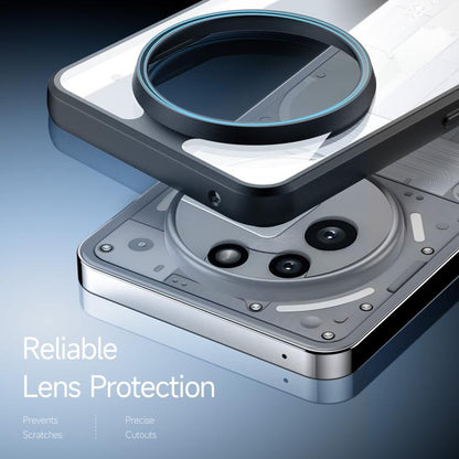 For Nothing Phone 3a Pro DUX DUCIS Aimo Series TPU + PC Frosted Feel Phone Case(Black) - Nothing Cases by DUX DUCIS | Online Shopping UK | buy2fix