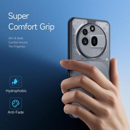 For Nothing Phone 3a Pro DUX DUCIS Aimo Series TPU + PC Frosted Feel Phone Case(Black) - Nothing Cases by DUX DUCIS | Online Shopping UK | buy2fix