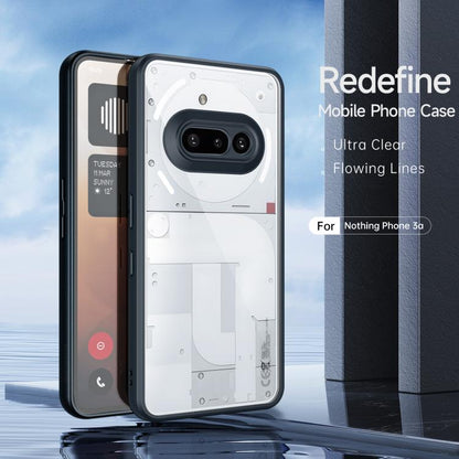 For Nothing Phone 3a DUX DUCIS Aimo Series TPU + PC Frosted Feel Phone Case(Black) - Nothing Cases by DUX DUCIS | Online Shopping UK | buy2fix