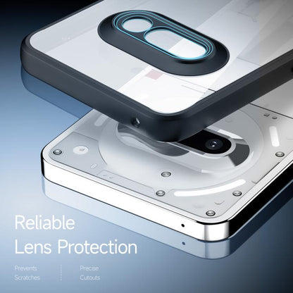 For Nothing Phone 3a DUX DUCIS Aimo Series TPU + PC Frosted Feel Phone Case(Black) - Nothing Cases by DUX DUCIS | Online Shopping UK | buy2fix